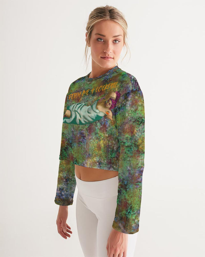 FALLON CROPPED SWEATSHIRT