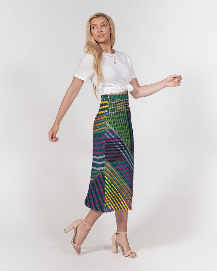 DELORES A-LINE MIDI SKIRT