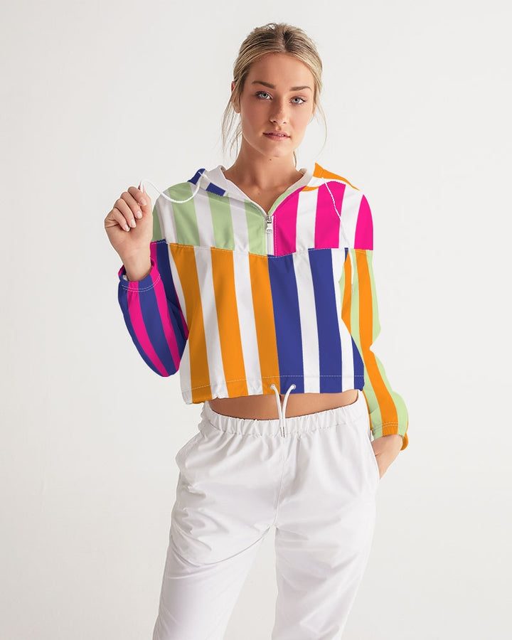 VICTORIA CROPPED WINDBREAKER