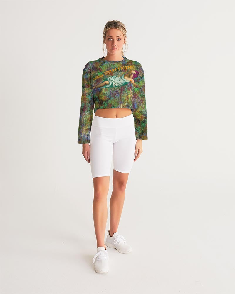 FALLON CROPPED SWEATSHIRT