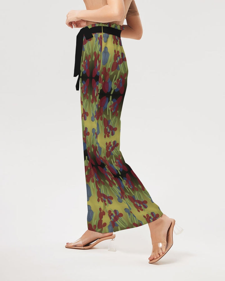 DAENERYS HIGH-RISE WIDE LEG PANTS