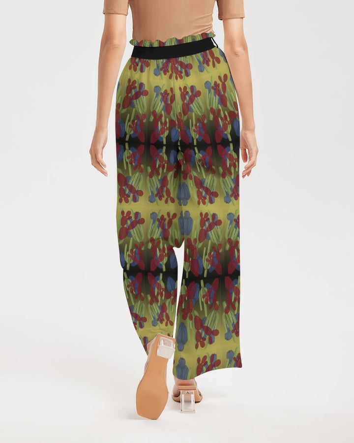 DAENERYS HIGH-RISE WIDE LEG PANTS