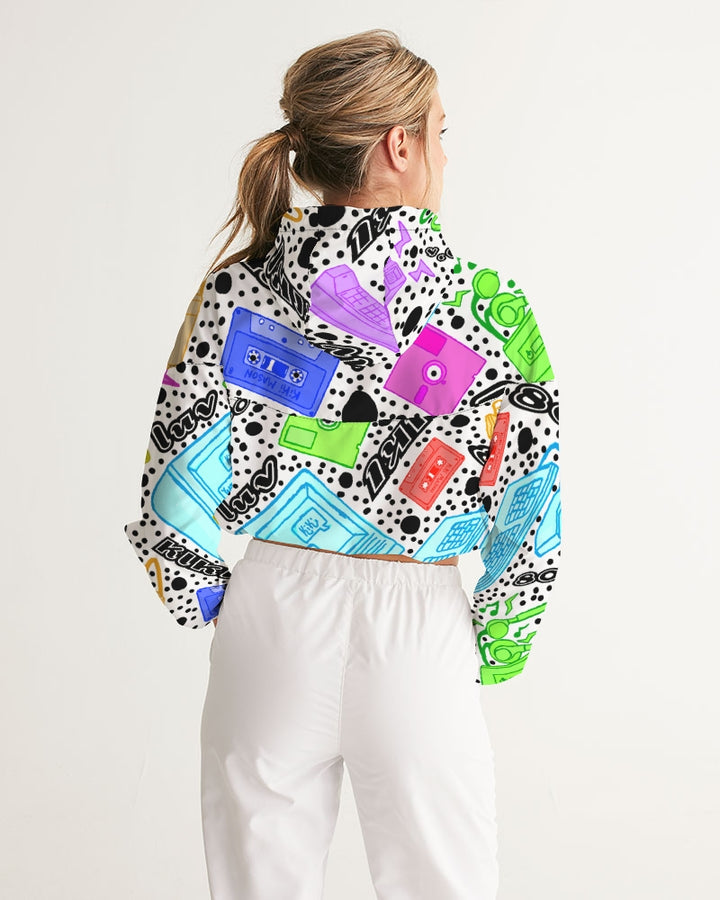 LINA CROPPED WINDBREAKER