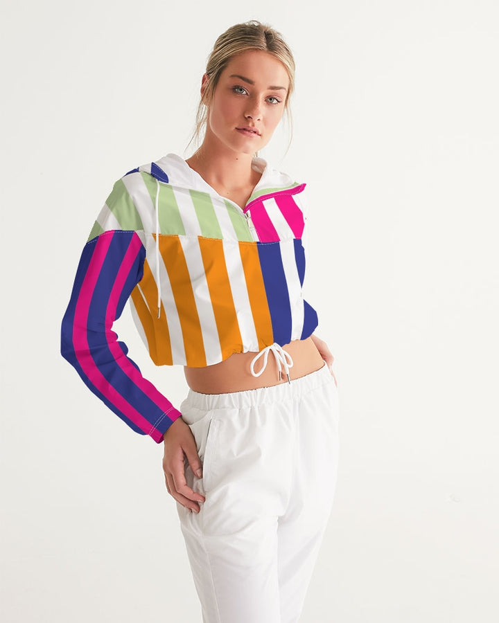 VICTORIA CROPPED WINDBREAKER