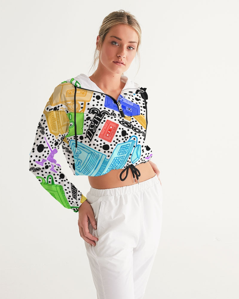 LINA CROPPED WINDBREAKER