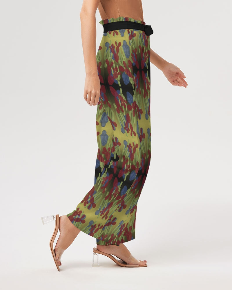 DAENERYS HIGH-RISE WIDE LEG PANTS