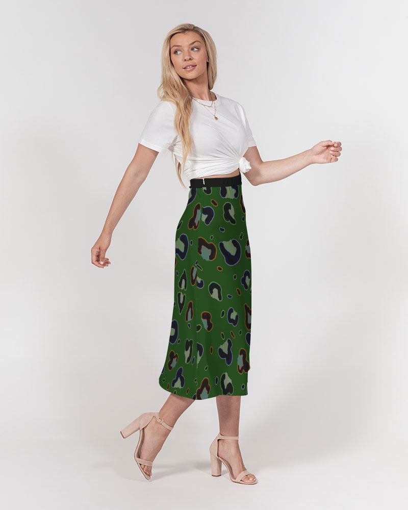 EMMIE A-LINE MIDI SKIRT