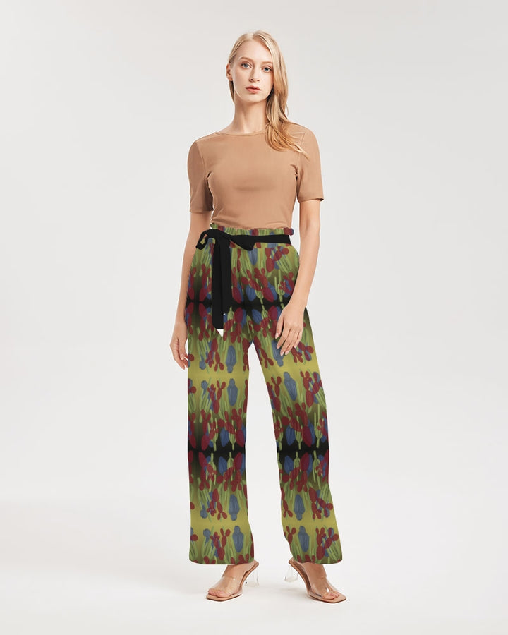 DAENERYS HIGH-RISE WIDE LEG PANTS